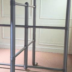 Warren McArthur Warren McArthur Furniture Corp Early Warren McArthur J Leg 36 Round Table Patent Applied For Label 1933 34 - 4414837