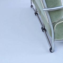 Warren McArthur Warren McArthur Furniture Corp Warren McArthur Style No 977L AUR 3 Seater Sofa Celadon Mohair 1938 - 4382039