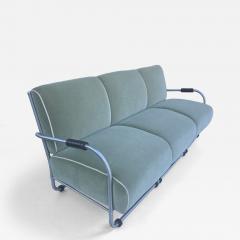 Warren McArthur Warren McArthur Furniture Corp Warren McArthur Style No 977L AUR 3 Seater Sofa Celadon Mohair 1938 - 4383469