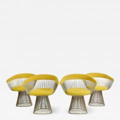 Warren Platner 1960s Vintage Warren Platner Dining Chairs Set of 4 - 1753915