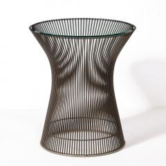 Warren Platner Mid Century Modernist Bronze Side Table by Warren Platner - 3898722