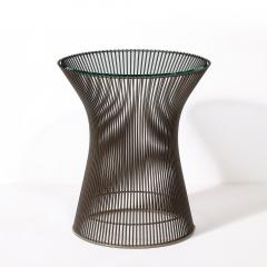 Warren Platner Mid Century Modernist Bronze Side Table by Warren Platner - 3898739