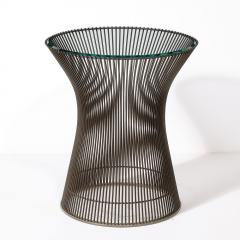 Warren Platner Mid Century Modernist Bronze Side Table by Warren Platner - 3898813