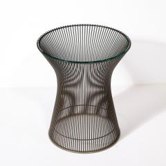 Warren Platner Mid Century Modernist Bronze Side Table by Warren Platner - 3898850