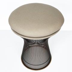 Warren Platner Original Warren Platner Bronze Stool by Knoll 1960s - 3307916