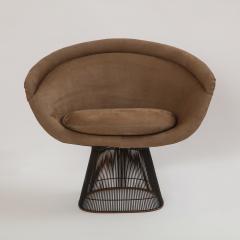 Warren Platner PAIR OF 1960s BRONZE WARREN PLATNER LOUNGE CHAIRS - 1237460