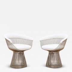 Warren Platner Pair Of Two Chairs Designed By Warren Platner 1960s - 3430509