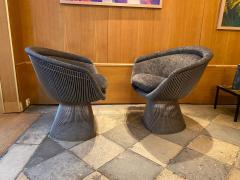 Warren Platner Pair of Lounge Chairs for Knoll - 2012789