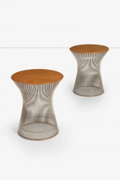 Warren Platner Pair of Warren Platner Side Tables - 3208090