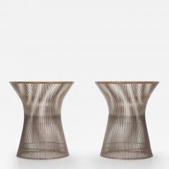 Warren Platner Pair of Warren Platner Side Tables - 3210379