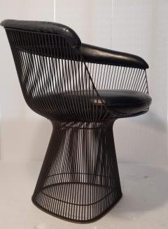 Warren Platner Set of Four Bronze Warren Platner Dining Chairs for Knoll c 1968 - 2539096