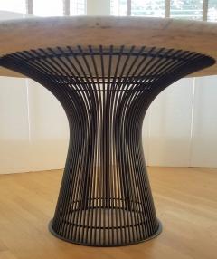 Warren Platner Warren Platner Bronze Base White Carrara Marble Dining Table 1960s - 2568166