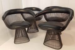 Warren Platner Warren Platner Four Bronze Dining Chairs for Knoll C 1968 - 2982359
