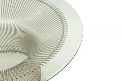 Warren Platner Warren Platner Glass Top Chrome Coffee Table for Knoll - 2311192