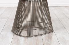 Warren Platner Warren Platner Steel Boucle Tweed Arm Chairs for Knoll - 2973553
