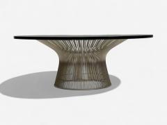 Warren Platner Warren Platner Steel Glass Coffee Table United States 21st C  - 4236545