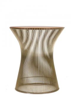 Warren Platner Warren Platner Walnut and Chrome Side Table for Knoll - 1090108