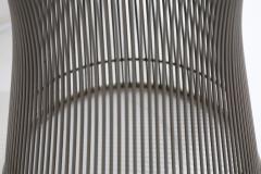 Warren Platner Warren Platner for Knoll Bronze Stool in Textured Boucle - 4779233