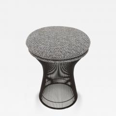 Warren Platner Warren Platner for Knoll Bronze Stool in Textured Boucle - 4779329