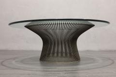 Warren Platner Warren Platner for Knoll Coffee Table with Beveled Glass Top - 2801023