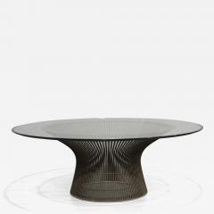 Warren Platner Warren Platner for Knoll Coffee Table with Beveled Glass Top - 2804402