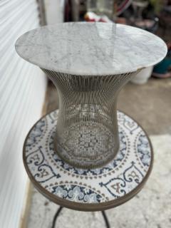 Warren Platner Warren Platner for Knoll Furniture Marble Top Side Table - 4398034