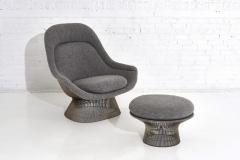 Warren Platner Warren Platner for Knoll Lounge Chair With Ottoman - 2045067