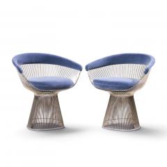Warren Platner Warren Platner for Knoll Mid Century Dining Chairs Pair - 4824616