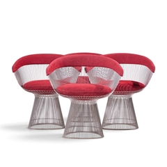 Warren Platner Warren Platner for Knoll Mid Century Dining Chairs Set of 4 - 4748808