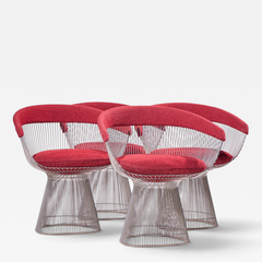 Warren Platner Warren Platner for Knoll Mid Century Dining Chairs Set of 4 - 4750990