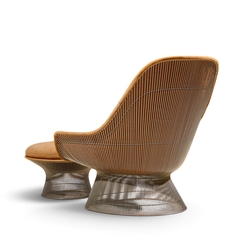 Warren Platner Warren Platner for Knoll Mid Century Easy Lounge Chair and Ottoman - 4739384