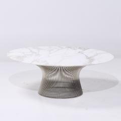 Warren Platner Warren Platner for Knoll Mid Century Marble Coffee Table - 4119302