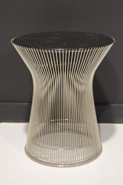 Warren Platner Warren Platner for Knoll Side Table with Marble Top - 2603406