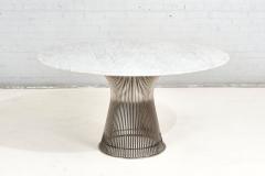 Warren Platner for Knoll Steel and Carrara Marble Dining Table 1960 - 2726566