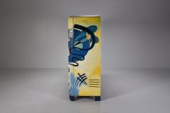 Wassily Kandinsky Art Deco Buffet Painted In The Style Of Kandinsky 1980s - 1940764