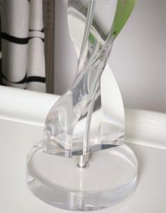 Water Fall Lucite Table Lamp - 1804449