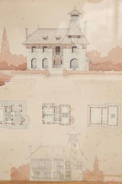 Watercolor Architectural Rendering - 1416223