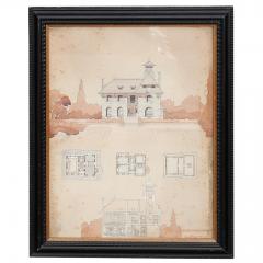 Watercolor Architectural Rendering - 1416224