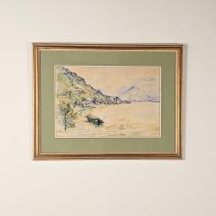 Watercolor by Joseph M Raphael 1869 1950  - 3391741