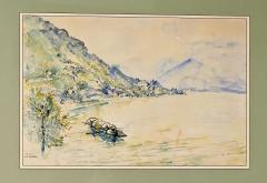 Watercolor by Joseph M Raphael 1869 1950  - 3391742