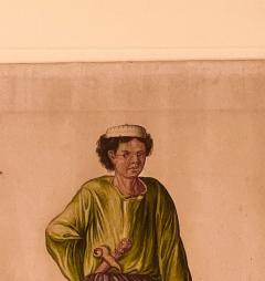 Watercolor of Indonesian Aristocrat 19th Century - 2685307