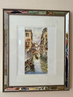 Watercolor of Venice by Noted Artist Bonazzon - 4621947