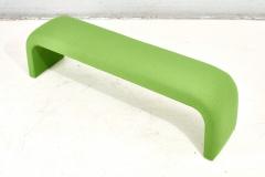 Waterfall Bench in Green Boucle 1970 - 2784952