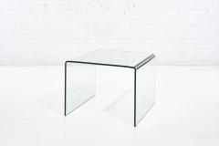 Waterfall Glass End Table 1980 - 2055504