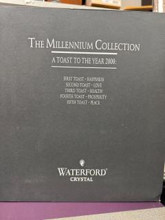Waterford Crystal Pair of NIB Waterford Crystal The Millennium Collection - 4292895