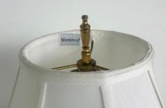 Waterford Crystal Waterford Cut Crystal Overture Lamps Polished Brass Shades Pair - 4621313