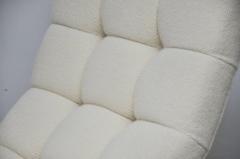 Wave Chaise on Brass Base - 700187