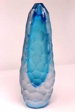 Wave Murano Glass Invidia Murano Glass Sculpted Vase - 658137