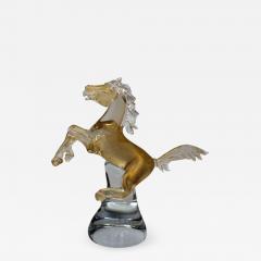 Wave Murano Glass Stallion Hand Formed in Murano - 658585