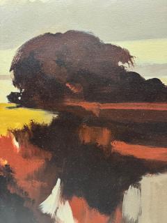 Wayne Amerine Large Oil on Canvas Abstract Landscape 5 x 4 - 4360058